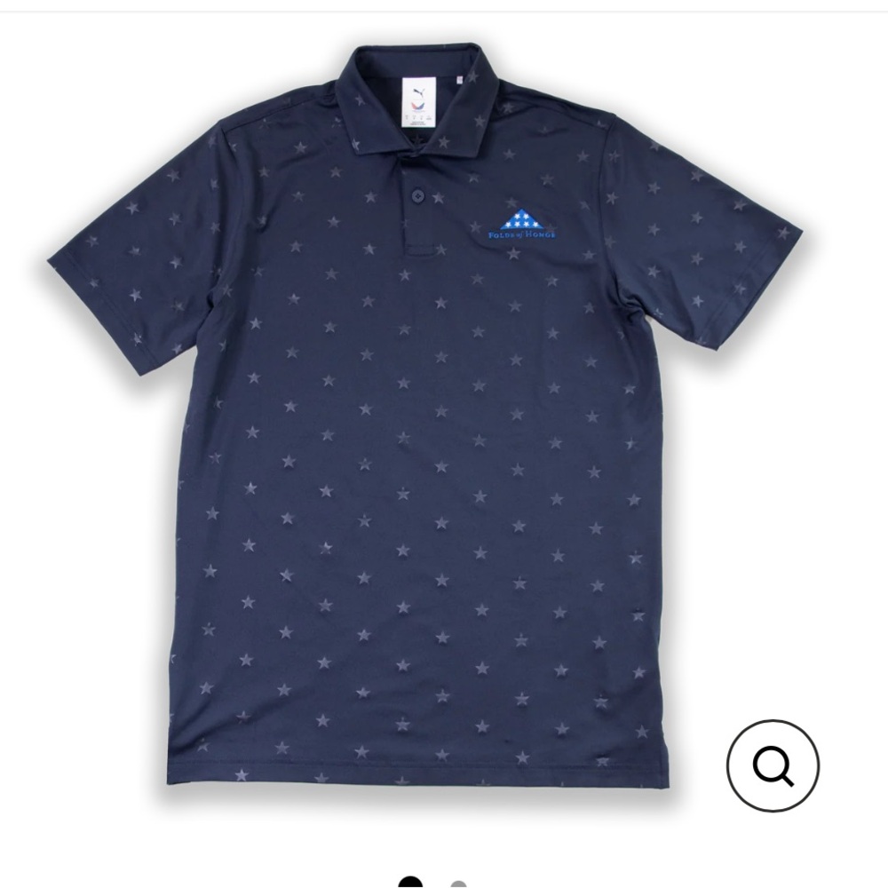 PUMA X VOLITION FORCE POLO - Folds of Honor logo
